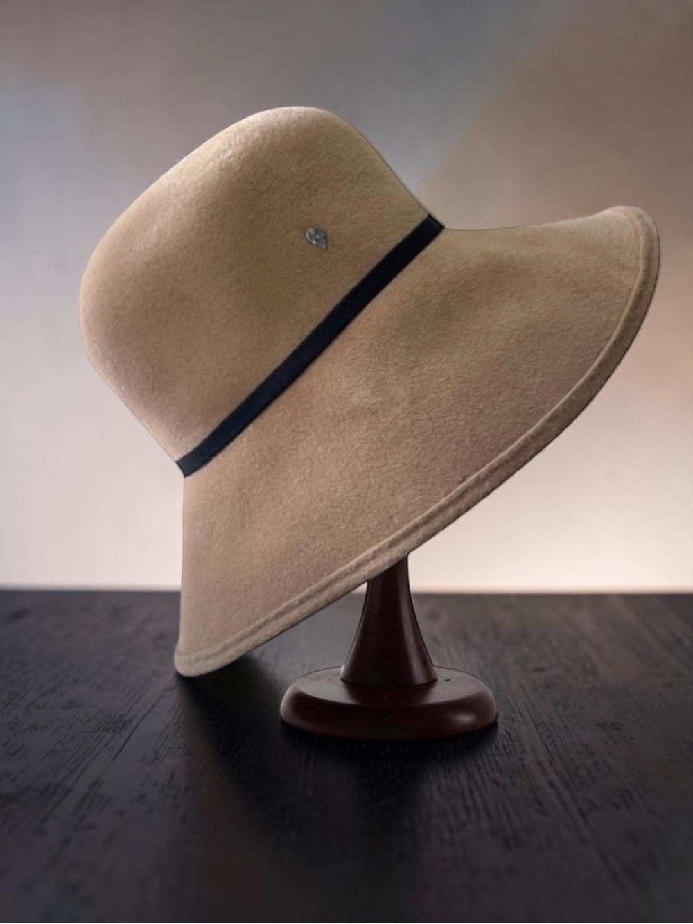 HELEN KAMINSKI TAN FELT HAT